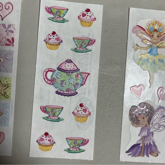 Creative Memories, fairies and frilles  sticker pack - Picture 4 of 6